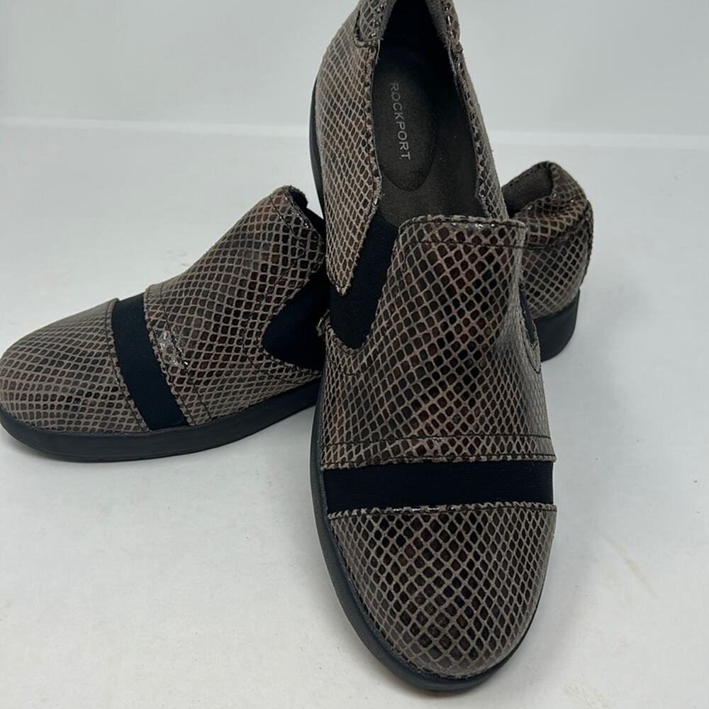 Rockport Brown and Black Loafers